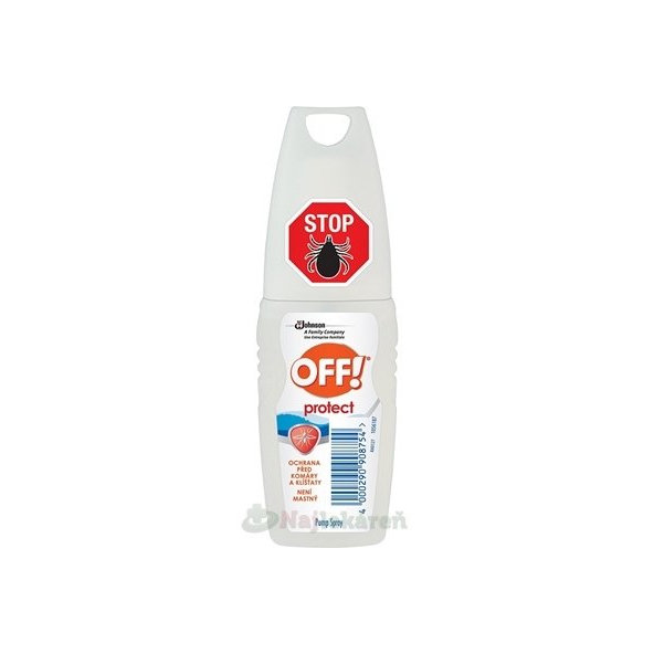 OFF! protect rozprašovač - repelent, 100 ml