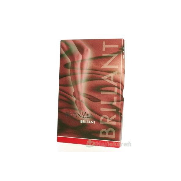 MAXIS BRILLANT LÝTKOVÉ PANČUCHY veľkosť 8 normálne, bez špice, bronz 1pár