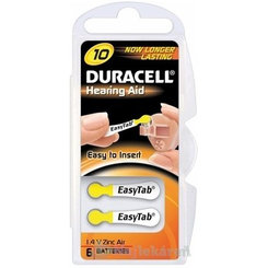 DURACELL HA 10 EASYTAB 1.4V batérie 6 kusov