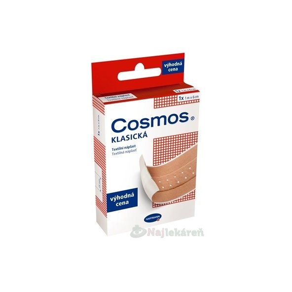 COSMOS KLASICKÁ Textilná náplasť (1mx6cm) výhodná cena  1ks