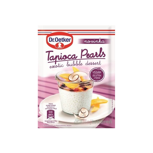 Tapioca Pearls exotický dezert - Dr.Oetker, 70g