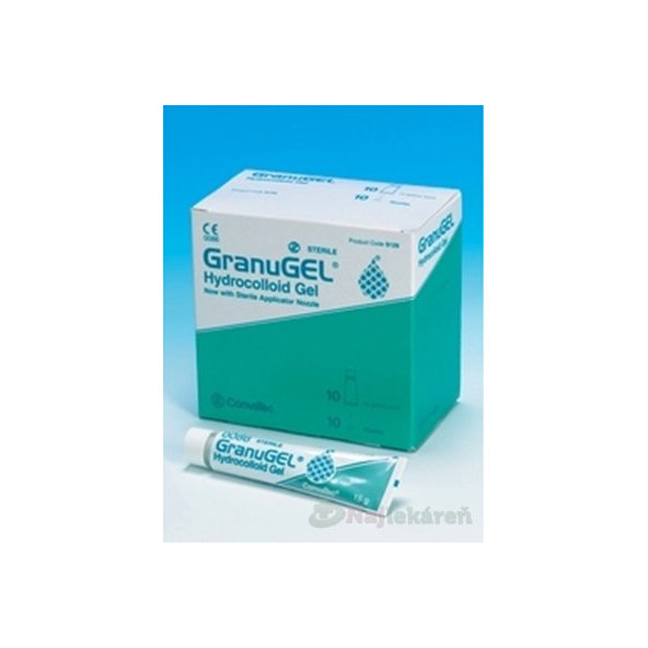 GranuGEL hydrokoloidný sterilný gél 15gx10ks