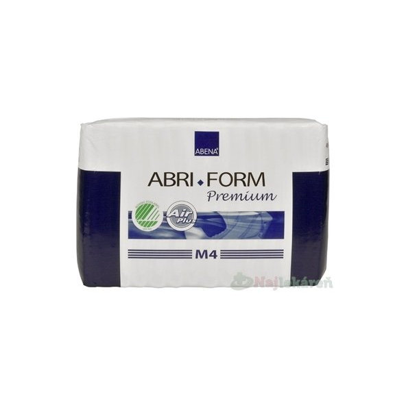 ABENA ABRI FORM Premium M4 plienkové nohavičky priedušné, boky 70-110cm, savosť 3600ml, 14ks