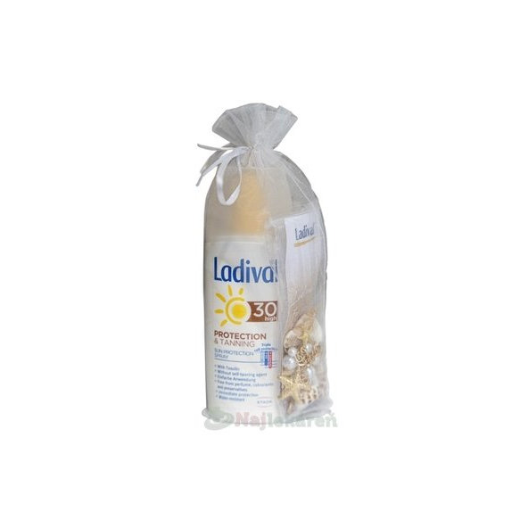 Ladival P+T Plus SPF 30 sprej na ochranu proti slnku 1x150 ml + náramok