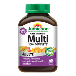 Jamieson Multi Complete pre dospelých 60 cmúľacich tabliet