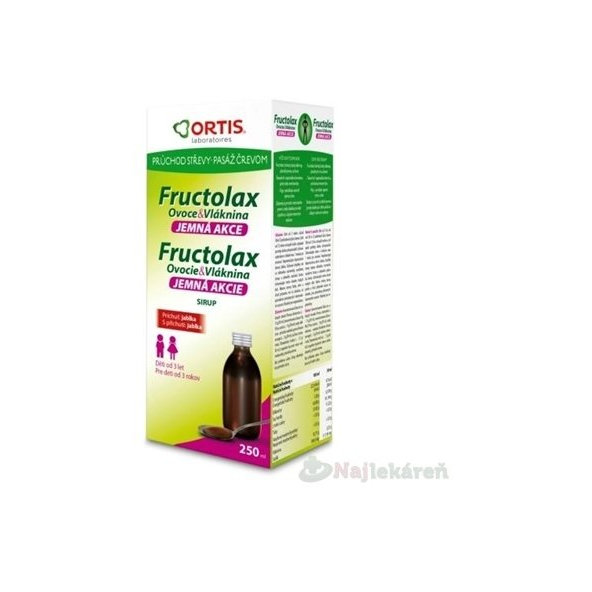 Fructolax Ovocie a vláknina SIRUP