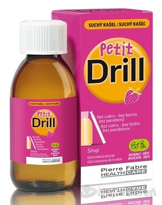 E-shop Drill Petit sirup na suchý kašeľ pre dojčatá 125 ml