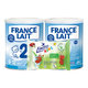 France Lait 2 mliečna výživa 6-12 m + Linteo Kids vlhčené obrúsky