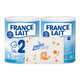 France Lait 2 mliečna výživa 6-12 m + Linteo Baby podložka