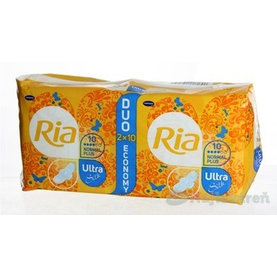 Ria Ultra Silk normal PLUS DUOPACK hygienické vložky 2x10ks (20ks)