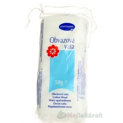 VATA OBVÄZOVÁ skladaná, nesterilná, zmes  50g