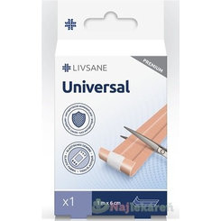 LIVSANE Náplasť univerzálna PREMIUM pás (1 m x 6 cm) 1 ks