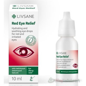 LIVSANE Očné kvapky - podráždené oči alergie, Helichrysum, 10 ml