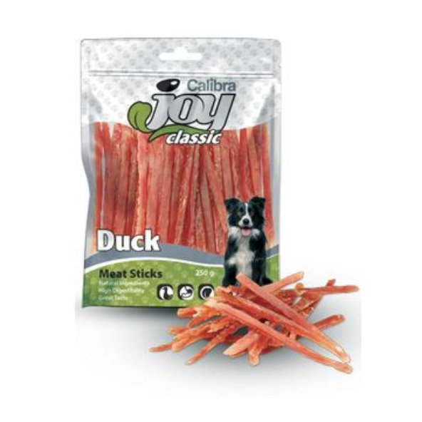 Maškrta CALIBRA Joy s kačacím mäsom pre psy 250g