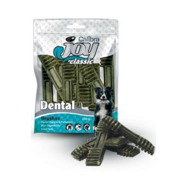 Maškrta CALIBRA Joy zubné kefky pre psy 250g