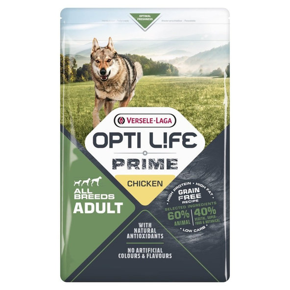 Versele Laga Opti Life Prime dog Adult Chicken 12,5kg