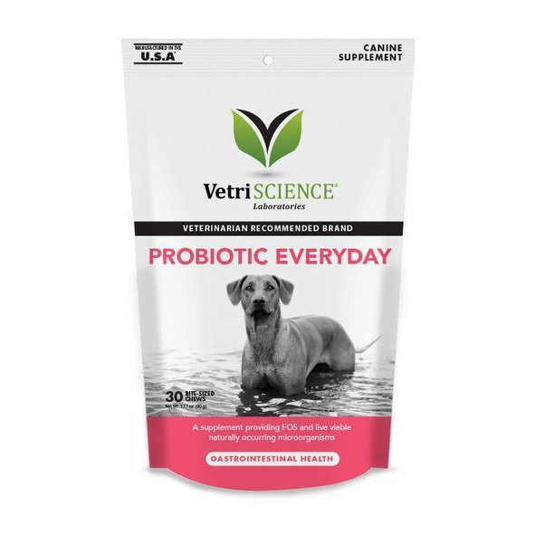 VetriScience Probiotic Everyday žuvacie probiotikum pre psy 45tbl