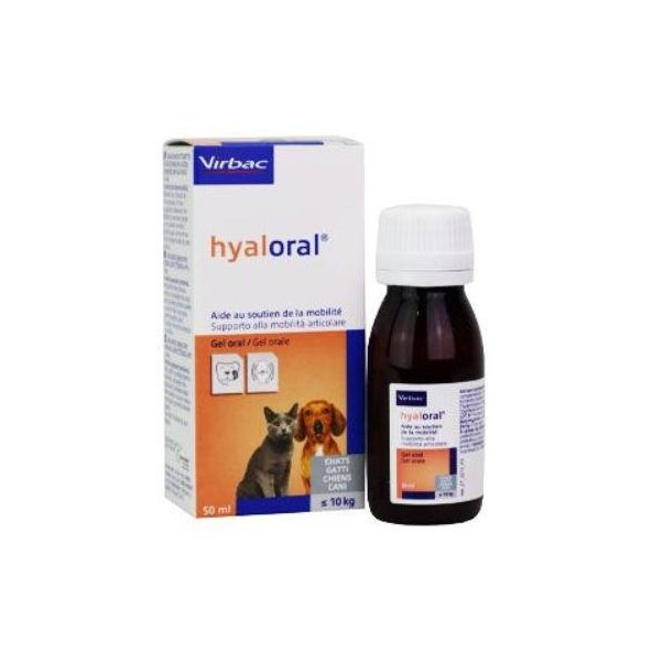 Hyaloral gel kĺbová výživa pre malé mačky a psy 50ml