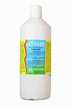 E-shop Ketared perorálny roztok proti ketóze u prežúvavcov a aspergilóze u hydiny 1000ml