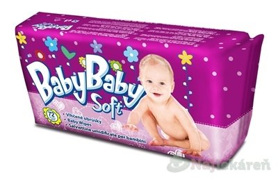 E-shop BabyBaby Soft vlhčené obrúsky 72ks