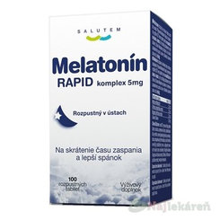 Salutem Melatonin RAPID komplex 5mg 100 tabliet
