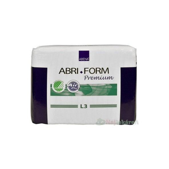ABENA ABRI FORM Premium L3 plienkové nohavičky priedušné, boky 100-150cm, savosť 3400ml, 20ks