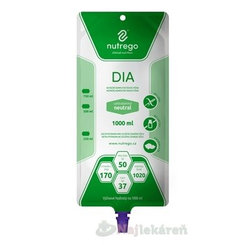 Nutrego DIA s príchuťou neutral, tekutá výživa 6x1000ml