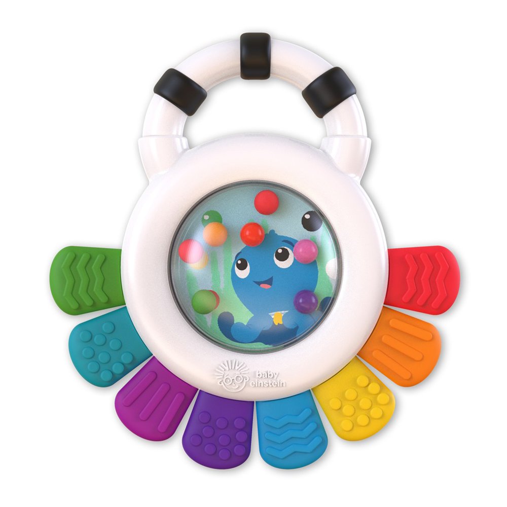 E-shop BABY EINSTEIN Hračka senzorická hrkálka a hryzačka bez BPA Outstanding Opus™ 3m+