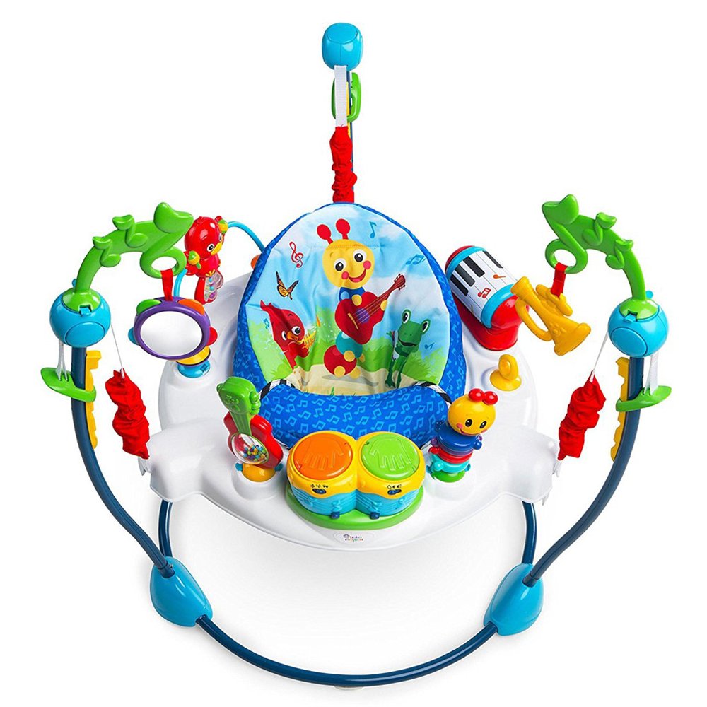 BABY EINSTEIN Skákadlo/aktívne centrum 2v1 Neighborhood Symphony 6m+ do 11kg