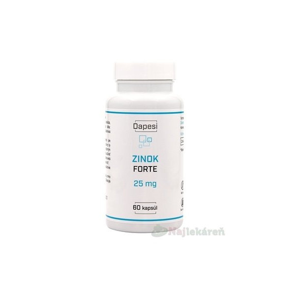 Dapesi ZINOK FORTE 25 mg, 60 cps
