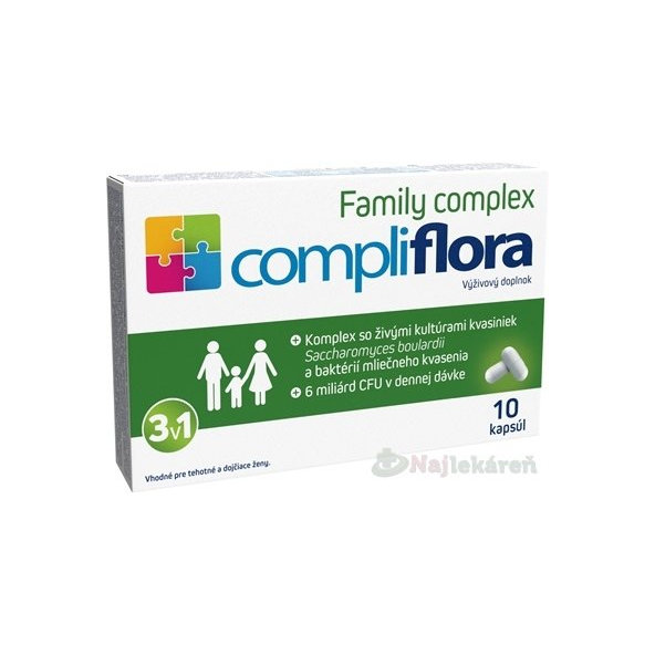 compliflora Family complex, probiotikum, 10 cps