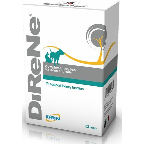 DiReNe tablety na ochorenie obličiek pre psy a mačky 32 tabliet