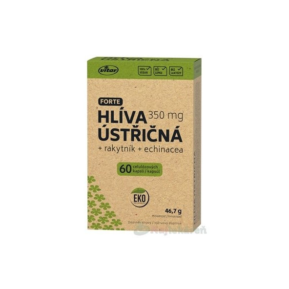 VITAR HLIVA USTRICOVÁ + rakytník + echinacea FORTE, 60 cps