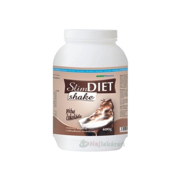 EDENPharma SLIM DIET SHAKE na chudnutie, 400g