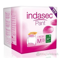 Indasec Pant Super M plienkove nohavičky navliekacie, boky 80-110cm, savosť 1900ml, 10ks