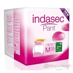 Indasec Pant Super M plienkove nohavičky navliekacie, boky 80-110cm, savosť 1900ml, 10ks