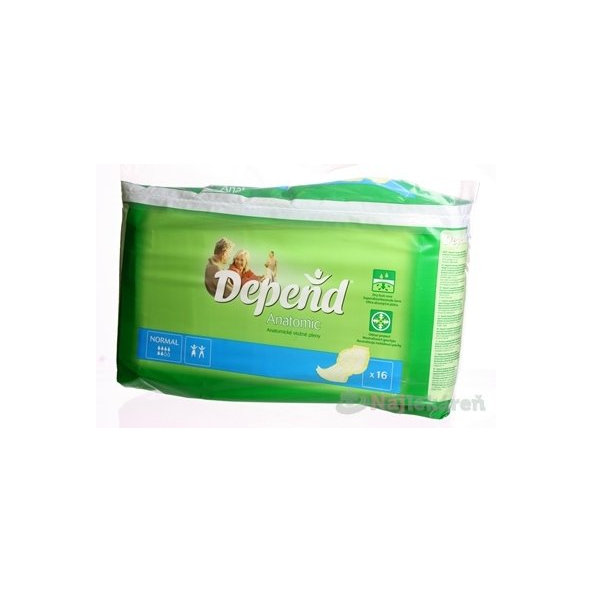 DEPEND NORMAL vkladacie plienky 16ks