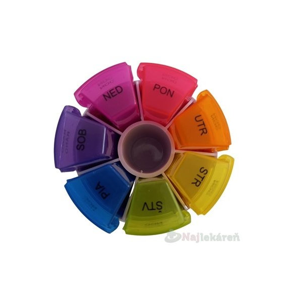 DEPAN Cube Týždenný dávkovač liekov