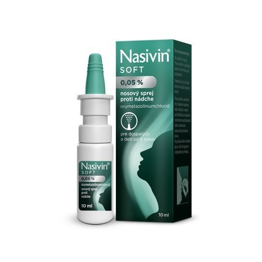 E-shop Nasivin Soft 0,05 % proti nádche 10 ml