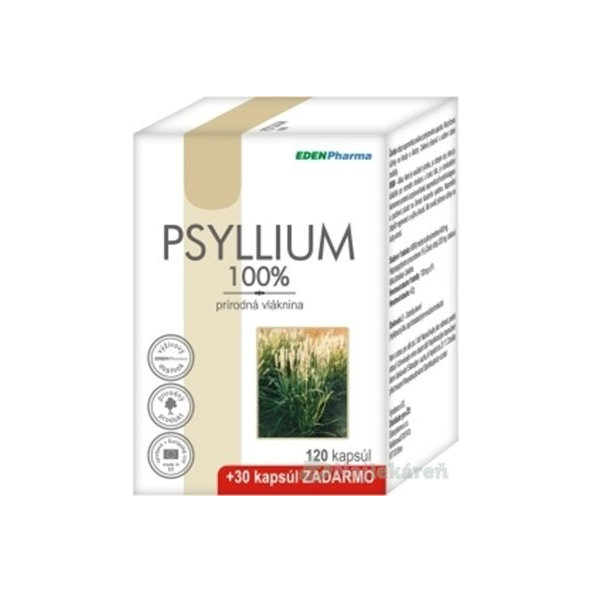 EDENPharma PSYLLIUM rozpustná vláknina, 150ks