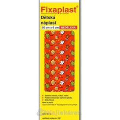 FIXAplast Detská náplasť nedelená s vankúšikom (50cmx6cm) 1ks