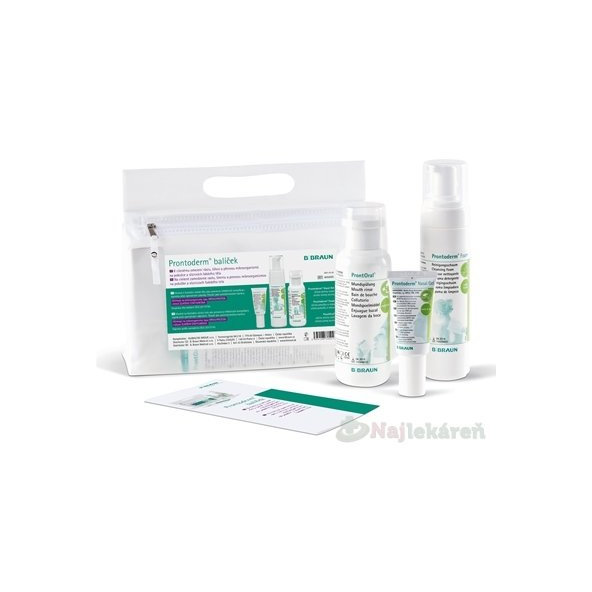 Prontoderm balíček pre dekolonizáciu celého tela, set