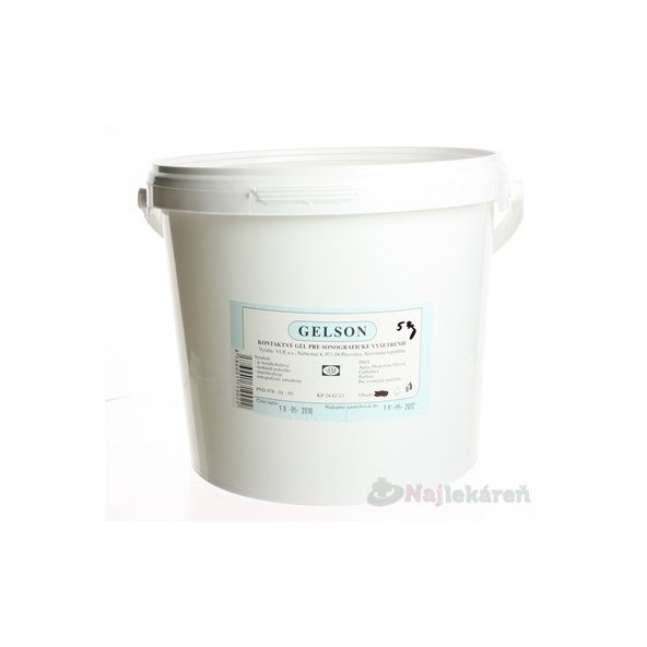 GELSON sonografický gél kontaktný  5kg