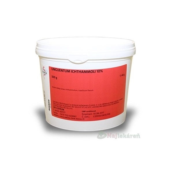 FAGRON Unguentum ichthammoli 10% 500g