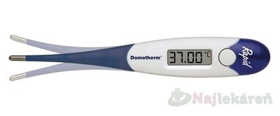 E-shop DOMOTHERM Rapid Teplomer lekársky digitálny flexibilná špica, 1ks
