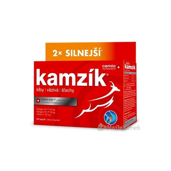Cemio Kamzík kĺbový prípravok 60 kapsúl