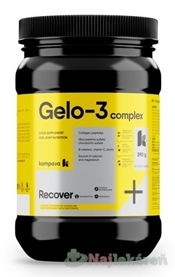 E-shop GELO-3 complex - kĺbová výživa, broskyňový prášok, 390g