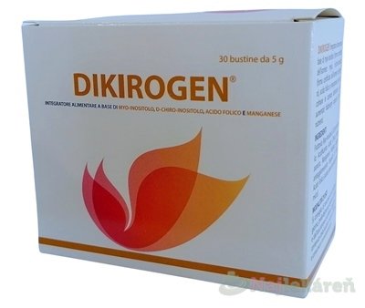 E-shop DIKIROGEN, pomarančový práškový nápoj na syndróm inzulínovej rezistencie, 30x5g