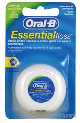E-shop Oral-B Essential floss ZUBNÁ NIŤ 50 m 1 kus