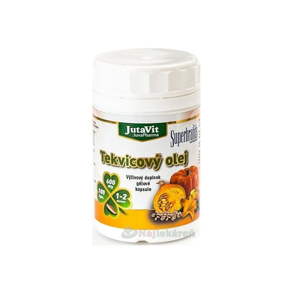 JutaVit Tekvicový olej, 100 ks